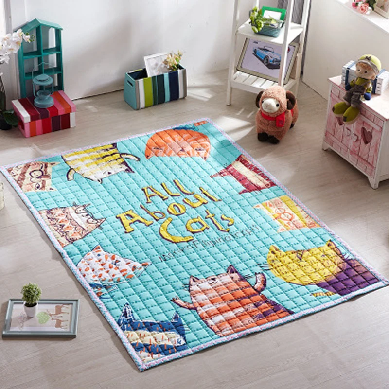Ковер пазл детский прямоугольный с животными 150*200 см|crawling mat|children play matplay mat |