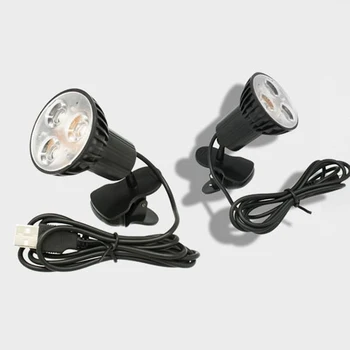 

Super Bright 3 LED Port Clip On Spot USB Light Lamp For Laptop PC Notebook Black