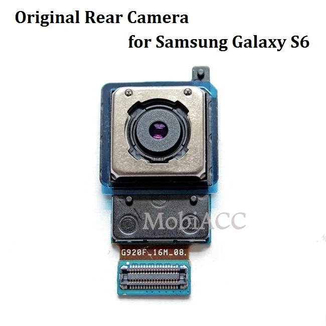 Оригинальный шлейф для задней камеры Samsung Galaxy S6 G920 запасная ремонтная часть с