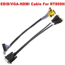 Светодиодный ЖК-экран EDID код чип Считывание данных линия 2 в 1 кабель онлайн чтение и запись линия для RT809F RT809H CH341A TL866ii plus