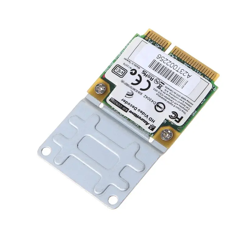 BCM970012 BCM70015 Кристальный декодер формата HD карты AW-VD904 мини PCIE карты для APPLE tv ноутбуков