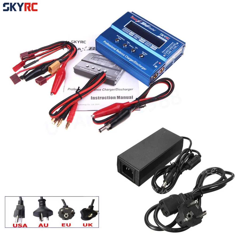 Original SKYRC IMAX B6 MINI 60W Balance RC Charger Discharger For RC Helicopter Re peak for