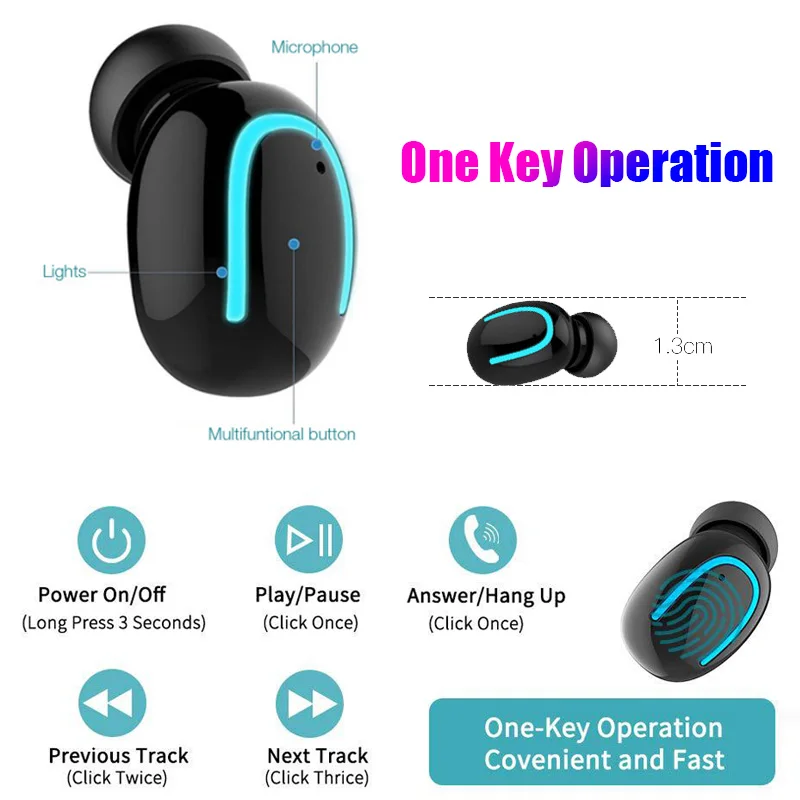 IRONGEER беспроводные наушники 5,0 стерео наушники Bluetooth наушники TWS Беспроводная bluetooth-гарнитура с зарядным устройством