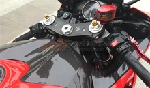 Tampa do tanque Para Yamaha R6 2006-2016 Fibra De Carbono Completo 100%