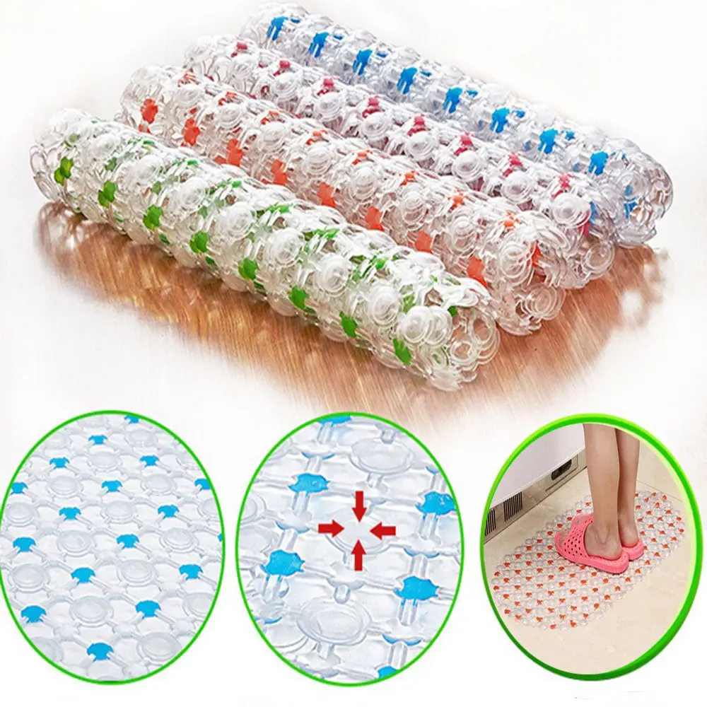 

Color Random Anti-Slip Bath Mats Suitable For Bathroom Toilet Foyer Floor Carpet Non Slip Pad Bathroom Product Home & Living