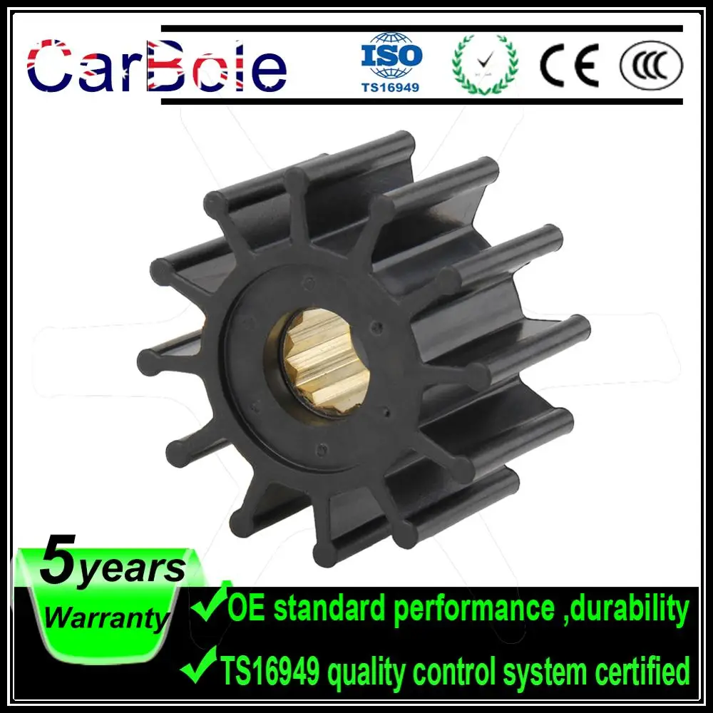 

Carbole Impeller Inboard Pump Engine for Jabsco 1210-0001 / Volvo Penta Johnson 09-1027B Boat Motor Aftermarket Parts