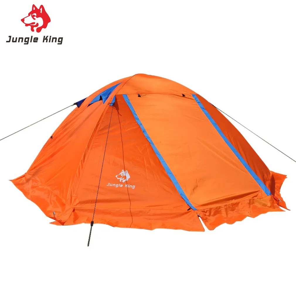 

Two Persons With Snow Skirt Aluminum Rod Camping Tent Waterproof Beach Tent Rainproof For Outdoor Travel Hiking fishing climbing