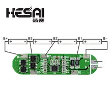 4S 6A 16v Li-Ion 18650 BMS PCM плата защиты батареи BMS PCM для литий-ионных батарей Lipo