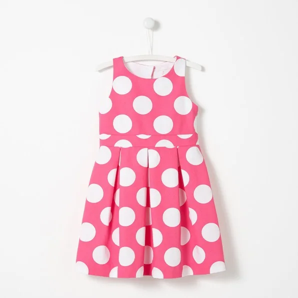 

J Brand dot red girls dress