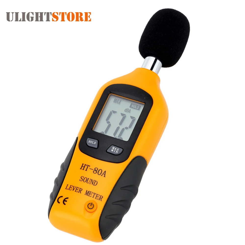 

Digital LCD Display Sound Level Meter Decibel Monitoring Logger Noise Tester Handy Instrument Decibel Meter Diagnostic-tool