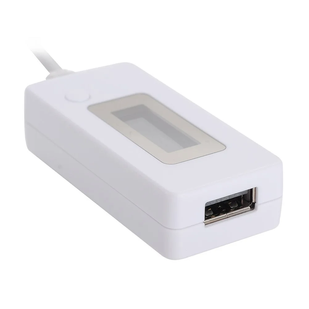 Портативный ЖК-дисплей USB Напряжение Текущий детектор Зарядное устройство Ёмкость ток Напряжение метр тестер для мобильного телефона