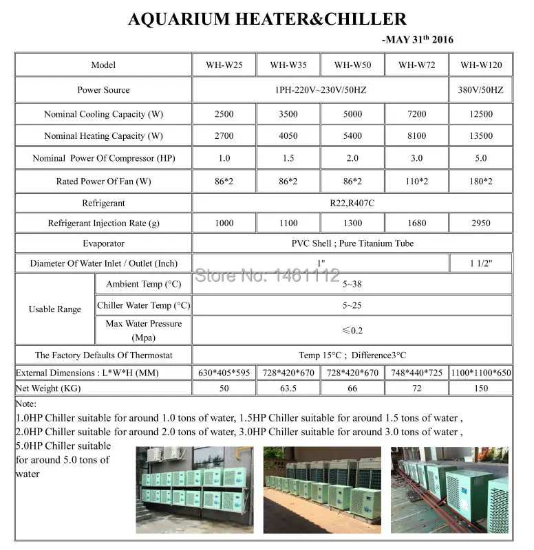 Aquarium Heater-Chiller-2016