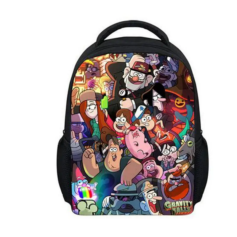 

13 Inch Kids Backpack Adventure Time Children School Bags Boys Girls Daily Backpacks Students Bag Mochila Gift