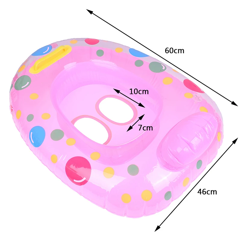Мультфильм портативный летний Безопасность детей малышей надувной плавающий круг надувные изделия для плавания водный игровой бассейн игрушки спасательный круг для плавания с сидением лодка водный спорт