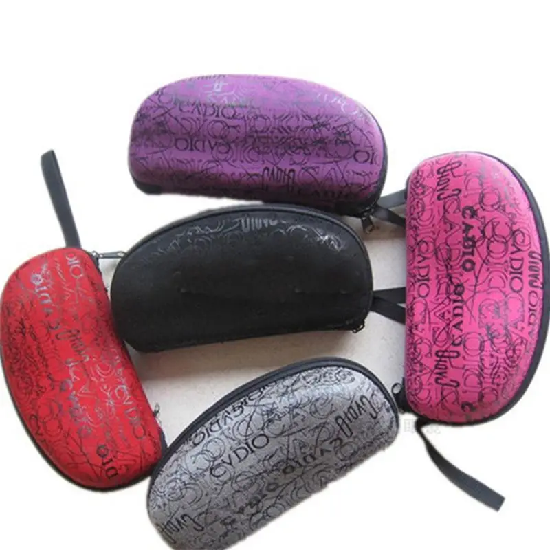 

Zipper Peanut Sunglasses Hard Case Eye Glasses Portable Holder Protector Box