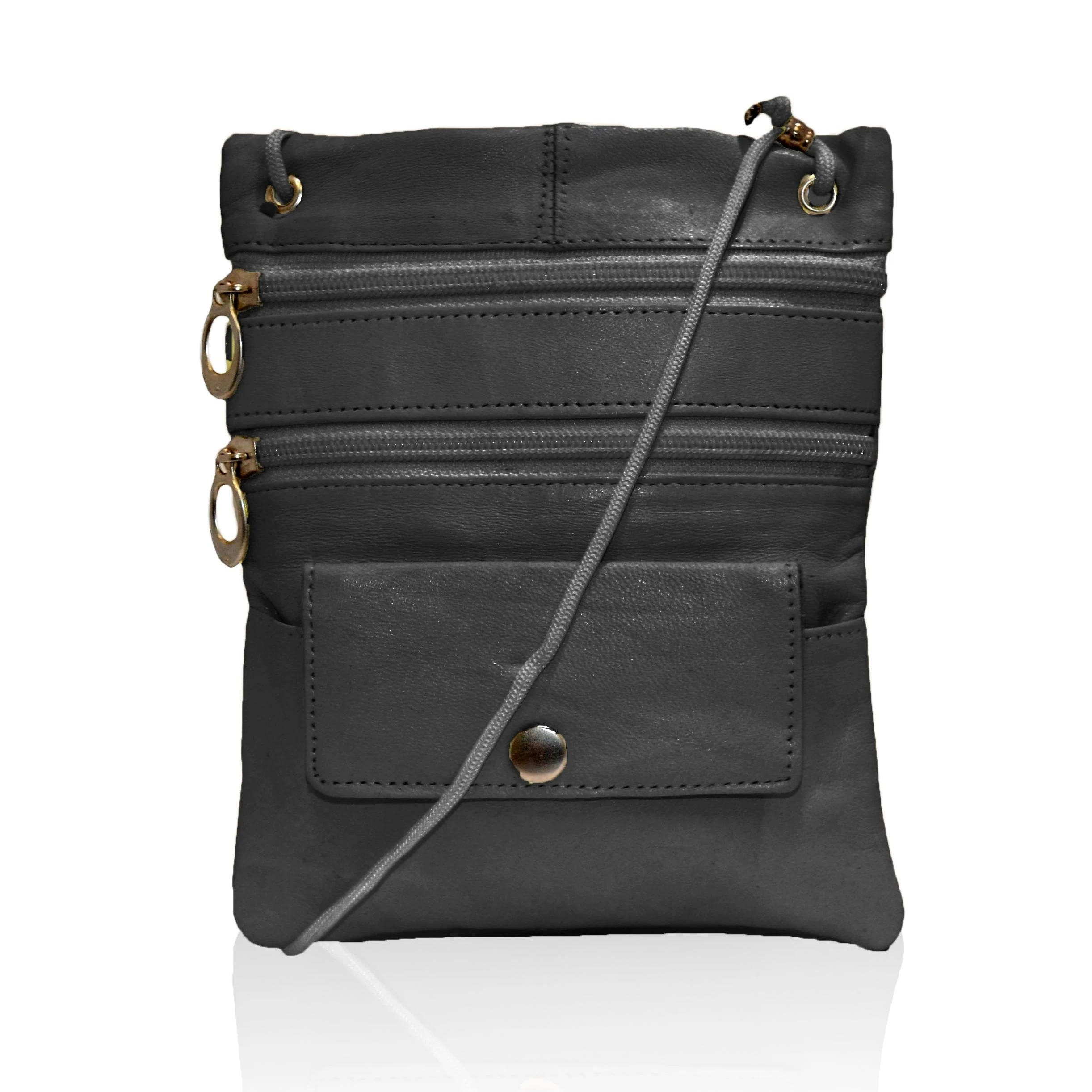 Handcrafted Leather Crossbody Purse Bag (1)