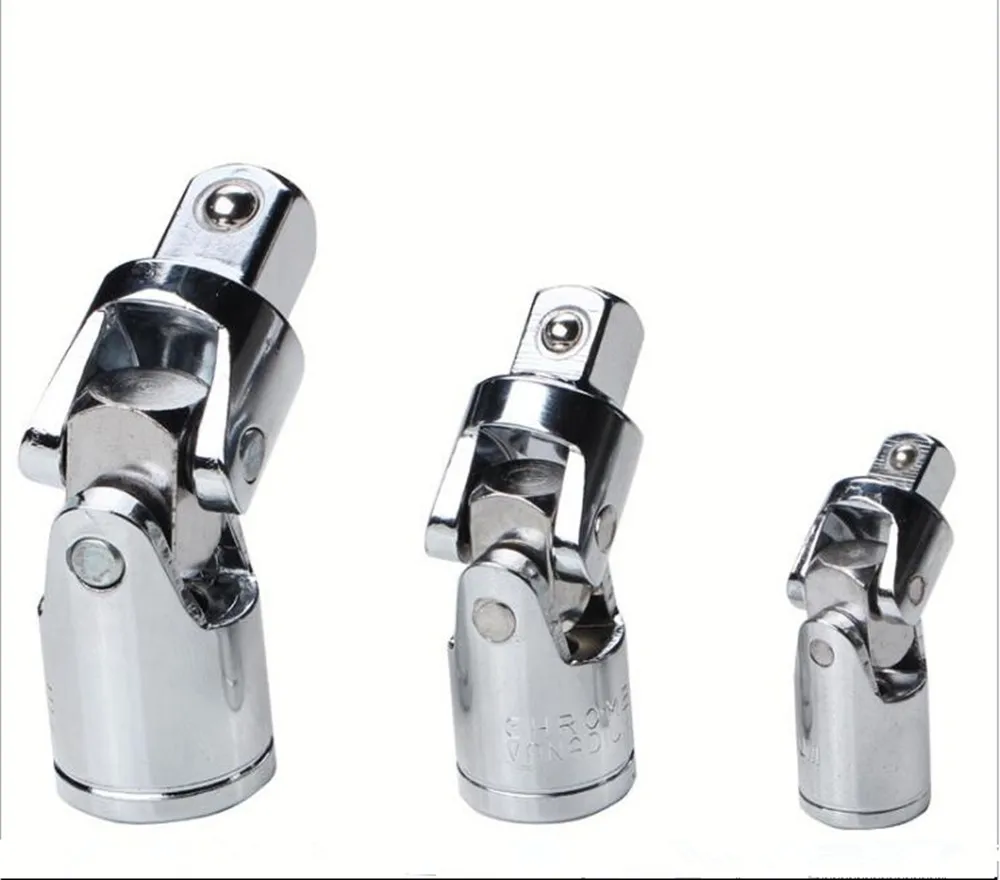 

3pcs 1/2" 3/8" 1/4 Inch Drive Swivel Universal Joint Air Impact Socket Set