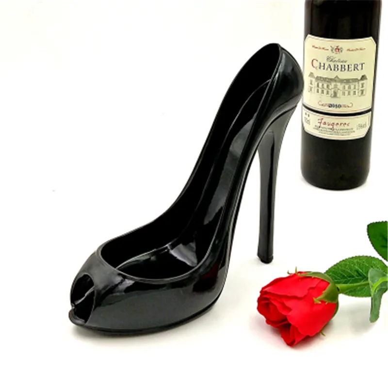Обувь на высоком каблуке винный шкаф из смолы Ремесленная винная бутылка аксессуары для дома держатель вина L3080