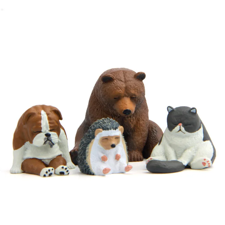 

Cute Doze Zoo Animal 3D Action Figure Magnet Cartoon Pattern Fridge Magnet Stickers Children Educational Toy Birthday Gift