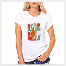 Летний Европейский и американский Дамский круглый вырез, футболка для бега с принтом,, футболка для бега из натуральной кожи