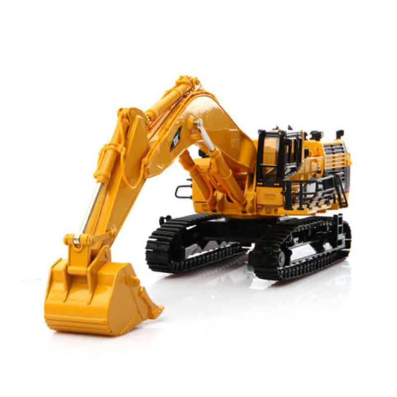 Trailer Model Engineering Vehicle Toy Gift 1:50 2 IN 1 Alloy Diecast Excavator 