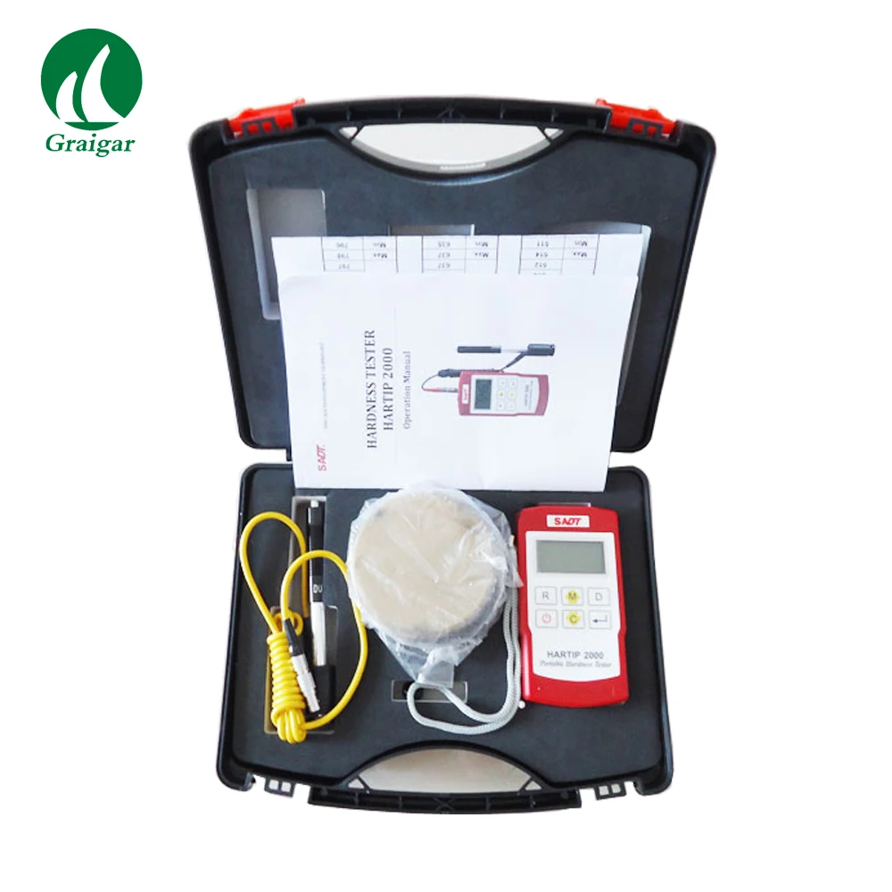

Digital Rebound Leeb Meter HARTIP 2000 Metal Hardness Tester Measuring Gauge