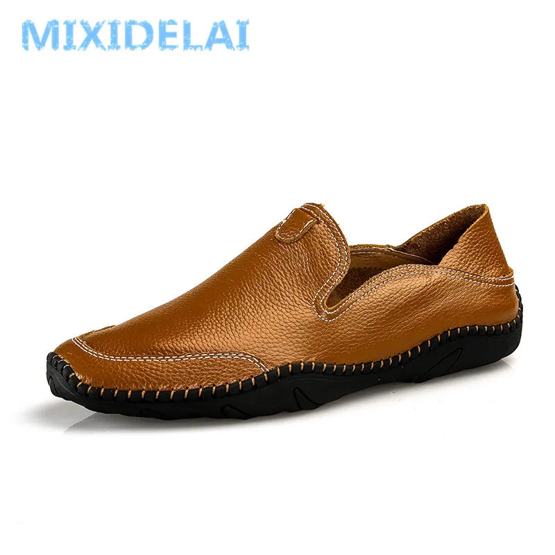 

2019 New Spring Casual Shoes Fashion Men's Shoes Casual Driving Shoes Soft Moccasins Flats Footwear Men Loafers Big Size 38-47