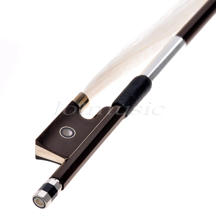 2 набора лука для скрипки из углеродного волокна потрясающий лук 1/4 кофейный и