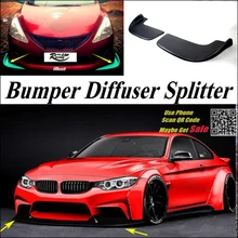 Автомобильный Разветвитель диффузор бампер Canard губ для BMW 4 серии M4 F32 F33 F36 настройки Средства ухода за кожей комплект/передние fin подбородка уменьшить Средства ухода за кожей