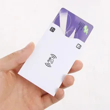 2 шт. алюминиевый Анти Rfid считыватель блокирующий держатель для банковской кредитной карты Защита кардридер металлический кредитный держатель для карт черный 2 шт. алюминиевый Анти Rfid считыватель блокирующий держатель для банковской кредитной карты Защита кардридер металлический кредитный держатель для карт черный