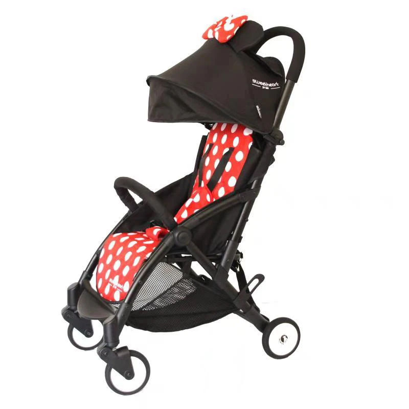 Cheap abdo Baby Stroller Lightweight Baby Carriage Foldable Baby Parm Trolley Cart Luxury Pushchair Babyhit Yoya Plus Kids Stroller 10