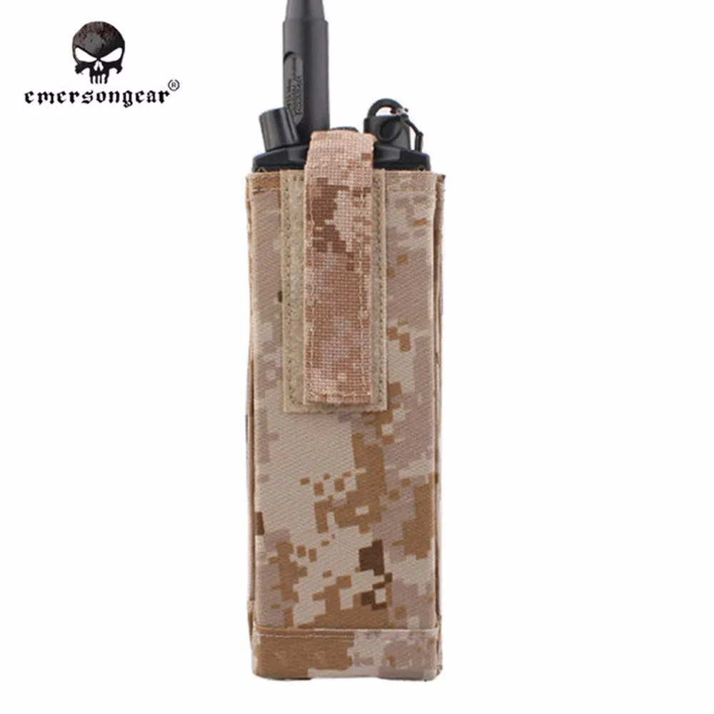 Emerson Шестерни Walkie Talkie случае Радио Чехол военно-тактические Emerson PRC148/152 Wargame Охота боевой Шестерни EM8334 - Цвет: AOR1