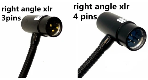 XLR connector pins led light
