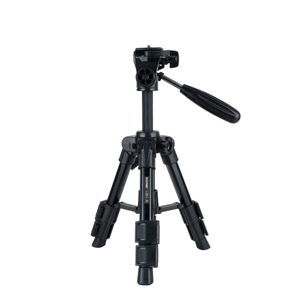 Zomei Q100 20" 3 way Fluid Head Mini Tripod Monopod Travel Camera