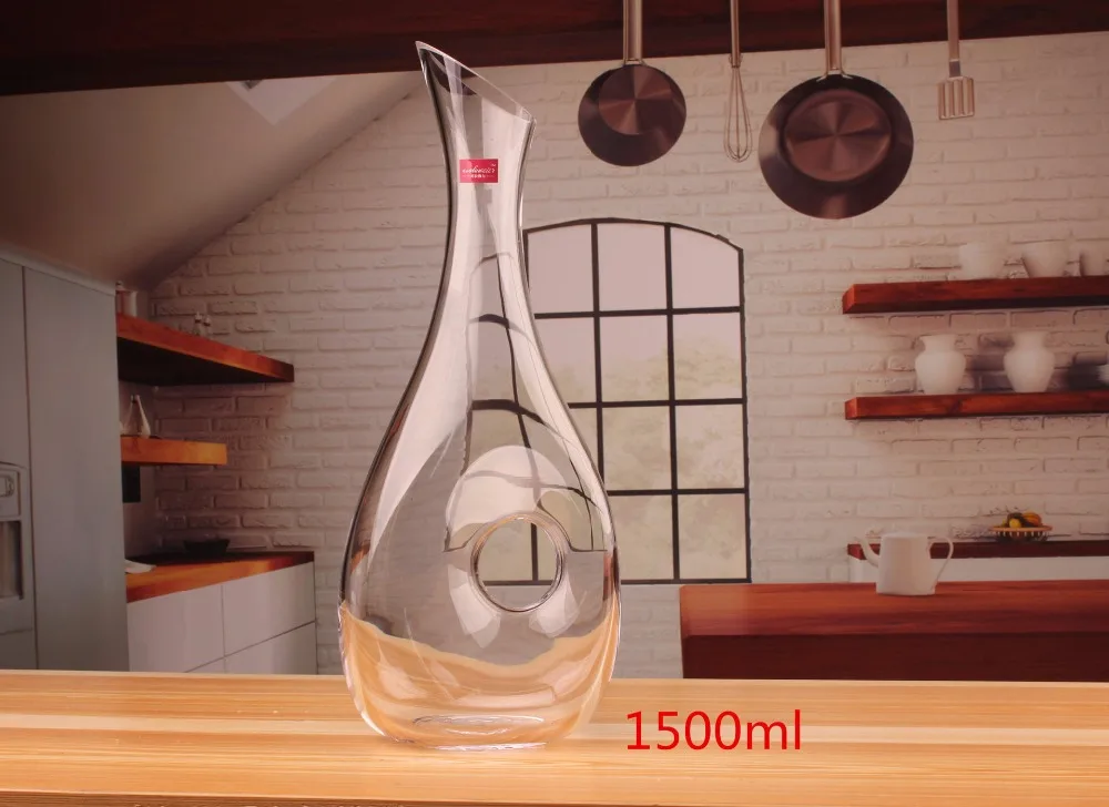 Vidro Não-Cristal de Chumbo Vinho Decanter JS 1110