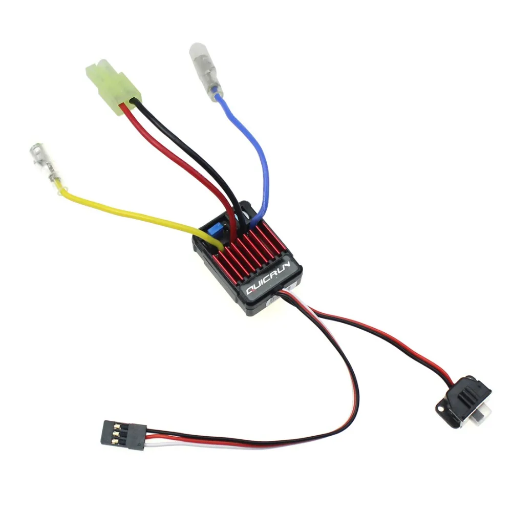 Original Hobbywing QuicRun 1060 60A 1625 25A Brushed ESC Electronic Speed Controller ESC For 1 10