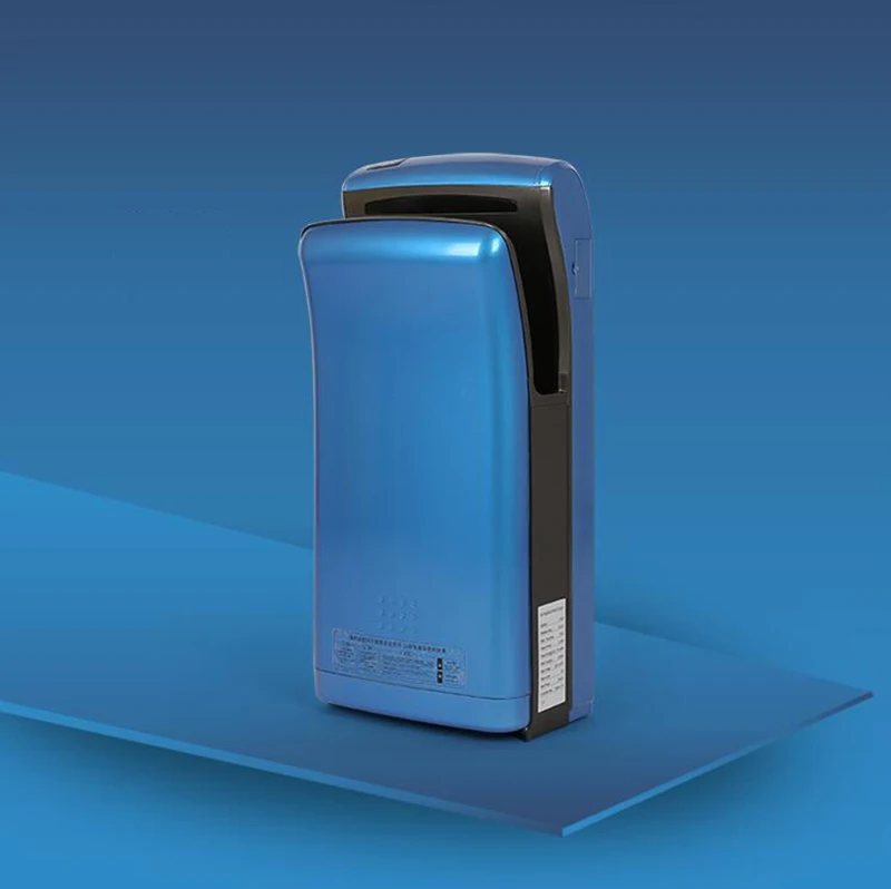 Blue 220 В Osha полностью автоматическая ручная сушка машина Индукционная Отель высокоскоростной двухсторонний струйный Тип сушилка для рук 1000 Вт Y - Цвет: Blue