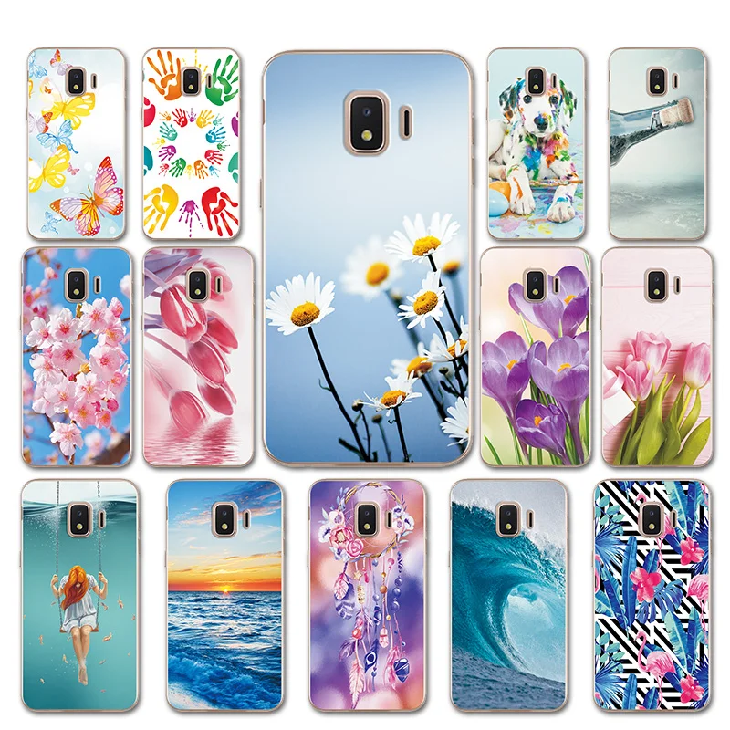 

For Samsung Galaxy J2 Core Case Silicone J8 2018 SM-J800 Love Heart Phone Shell Cover For Samsung J2 J5 J7 Prime Fitted Case