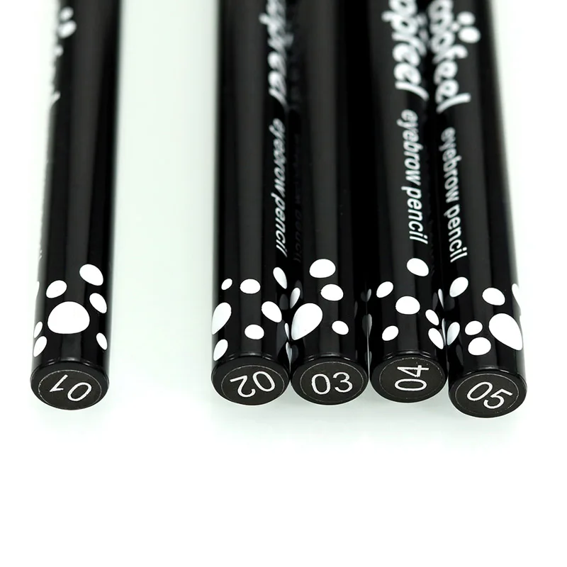 

1pc/5pcs Eyebrow Pencil Makeup Waterproof Automatic Rotation Professional Eye Brow Pen Eyebrow Enhancers Cosmetics MV99