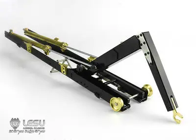 LESU Metal Hydraulic Rod Lifting Mechanism 8*8 Dump  RC Truck Tipper 1/14 DIY Tmy   Dumper Car TH01999