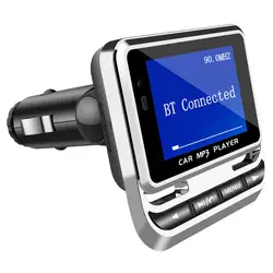 Беспроводной Bluetooth Автомобильный fm-передатчик радио Bluetooth громкой связи автомобильный комплект MP3 музыкальный плеер USB зарядное устройство