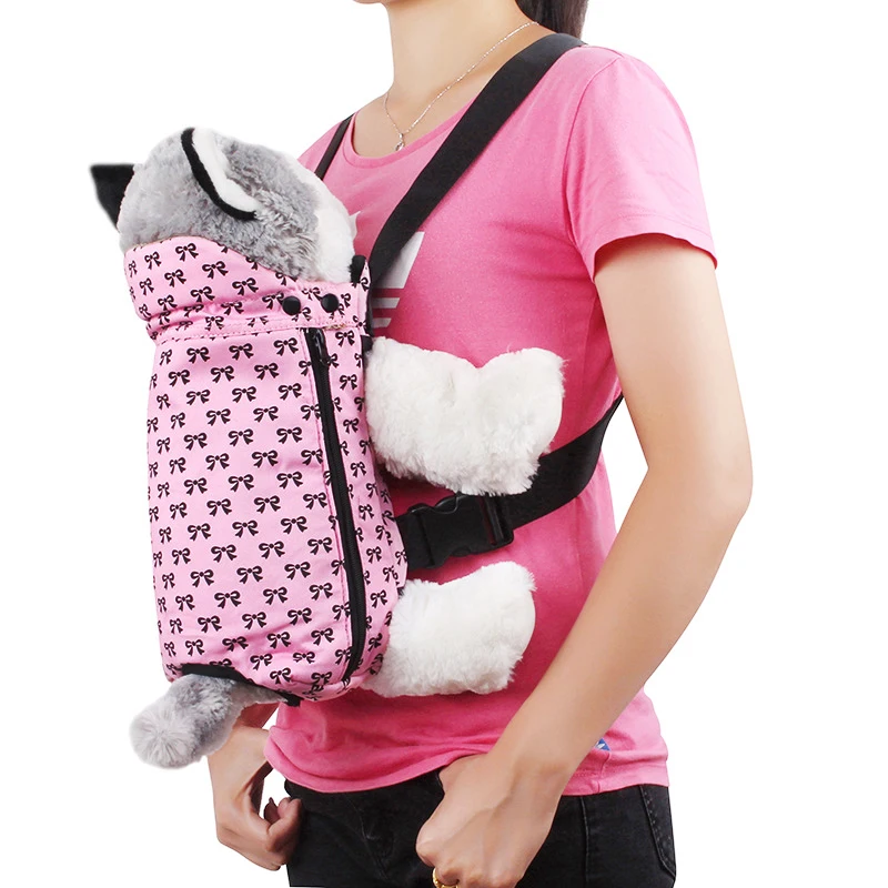 Pet dog carrier dog bag out portable Five pointed star pattern shoulders backpack for dogs