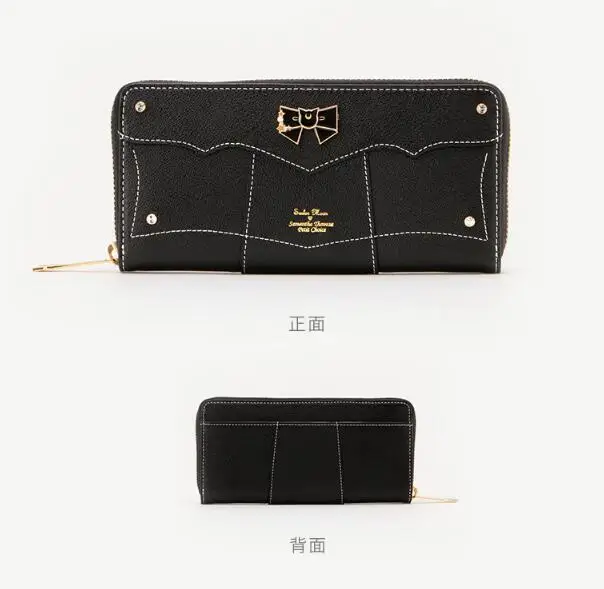 carteira feminina marca moda japonesa senhora zíper bolsa linda bolsa embreagem