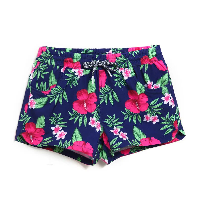 

Summer Women's Four-sided Bullet Beach Trousers Fast-drying Body-building Sports Shorts Seaside Drifting Swimming Pant
