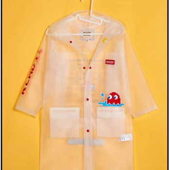 

Transparen Waterproof Rain Poncho Raincoat Hiking Kids Travel Children Cartoon Rain Coat Cover Capa De Chuva Rain Gear LZO058