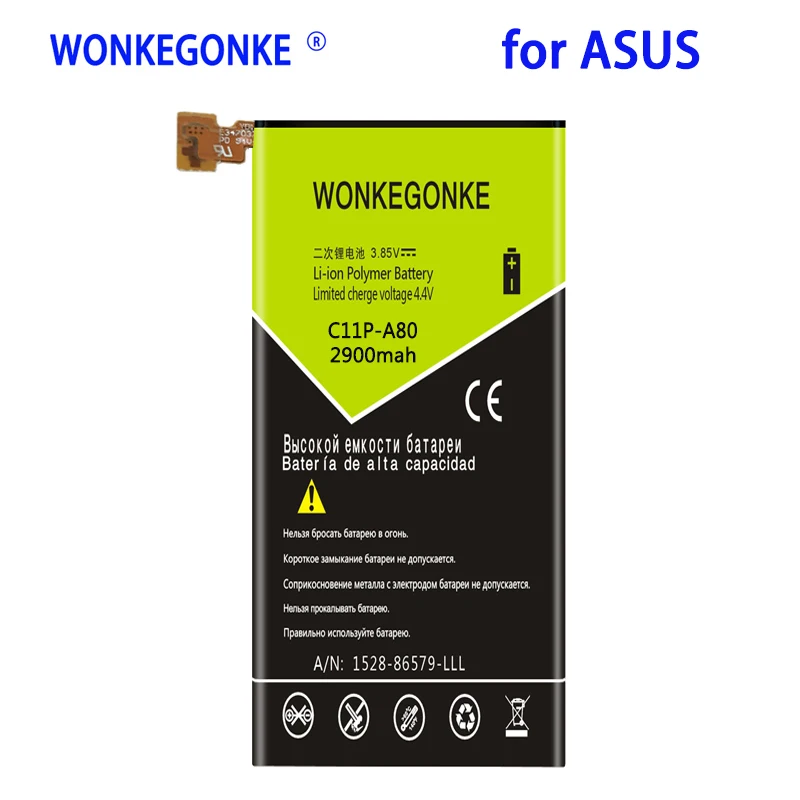 WONKEGONKE 2900 мАч C11 A80 Аккумулятор для asus padfone infinity T003 аккумулятор|Аккумуляторы
