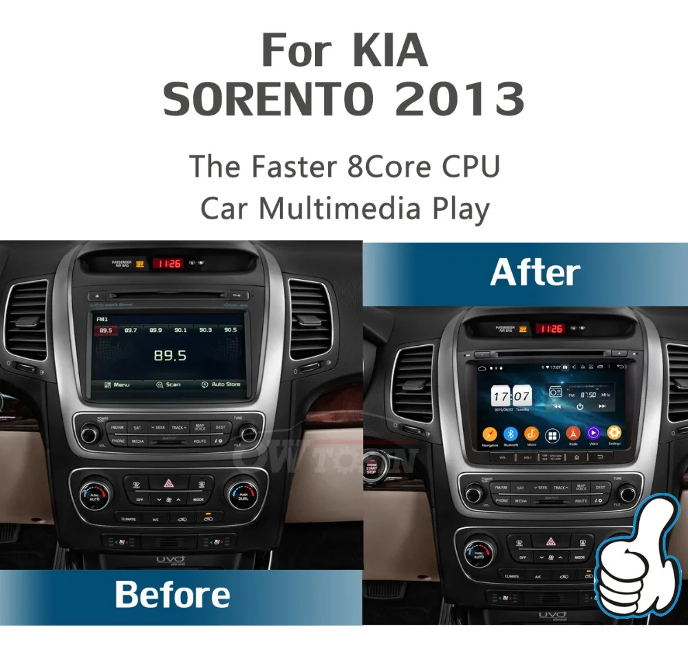 " ips 1920*1080 8 ядерный 4 Гб ram+ 64 Гб rom Android 9,0 автомобильный dvd-плеер для Kia Sorento 2012 2013 DSP радио gps Parrot BT Adas