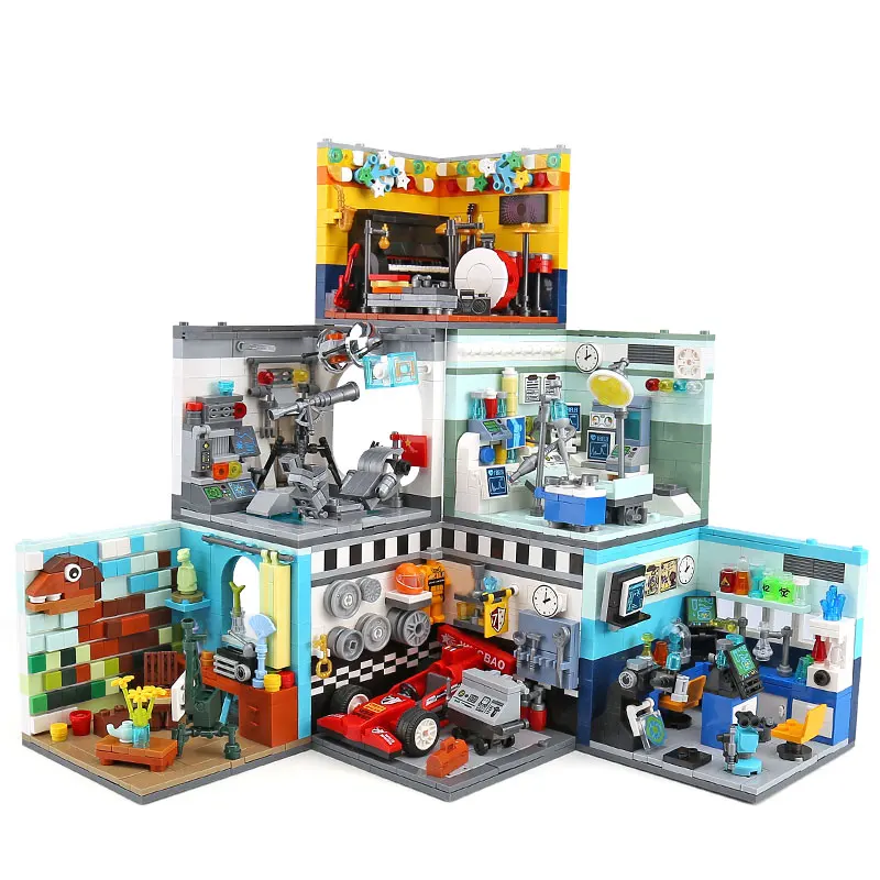

XINGBAO 01402 Genuine Building Series The Future Dreams House Set Building Blocks Bricks Educational Kid Toys As Christmas Gifts