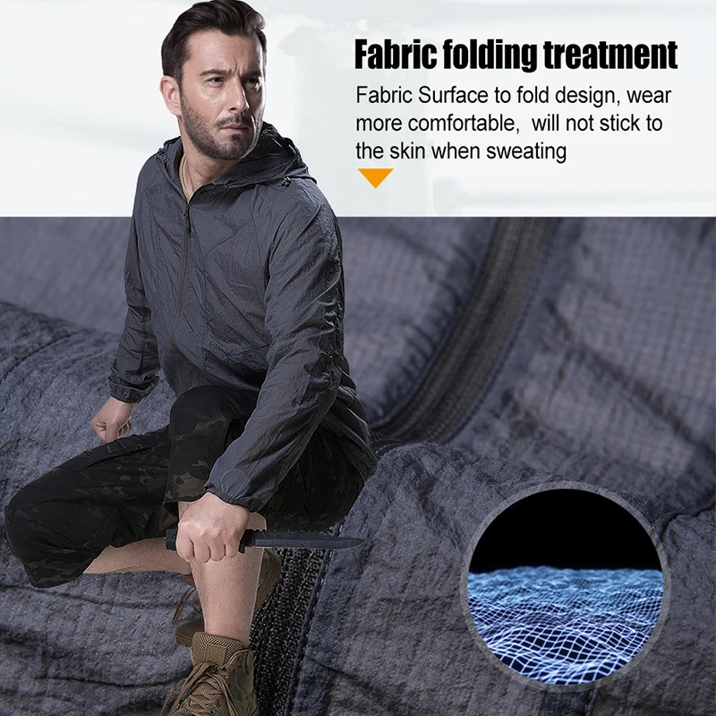 FREE SOLDIER Мужская спортивная ветровка для походов кемпинга|skins clothing|men outdooroutdoor clothing |