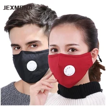 Открытый Бег Велоспорт Половина лица маски хлопок защита от ветра смога маски для мужчин и женщин спорт воздушный фильтр респиратор